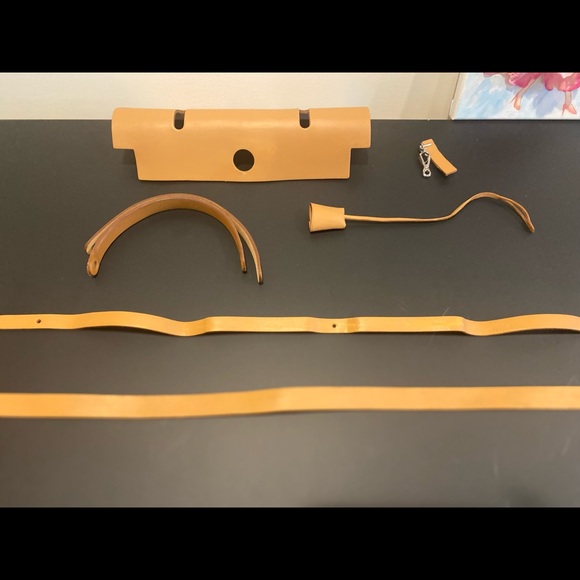 Hand painted Hermes Herbag - Picture 3 of 16